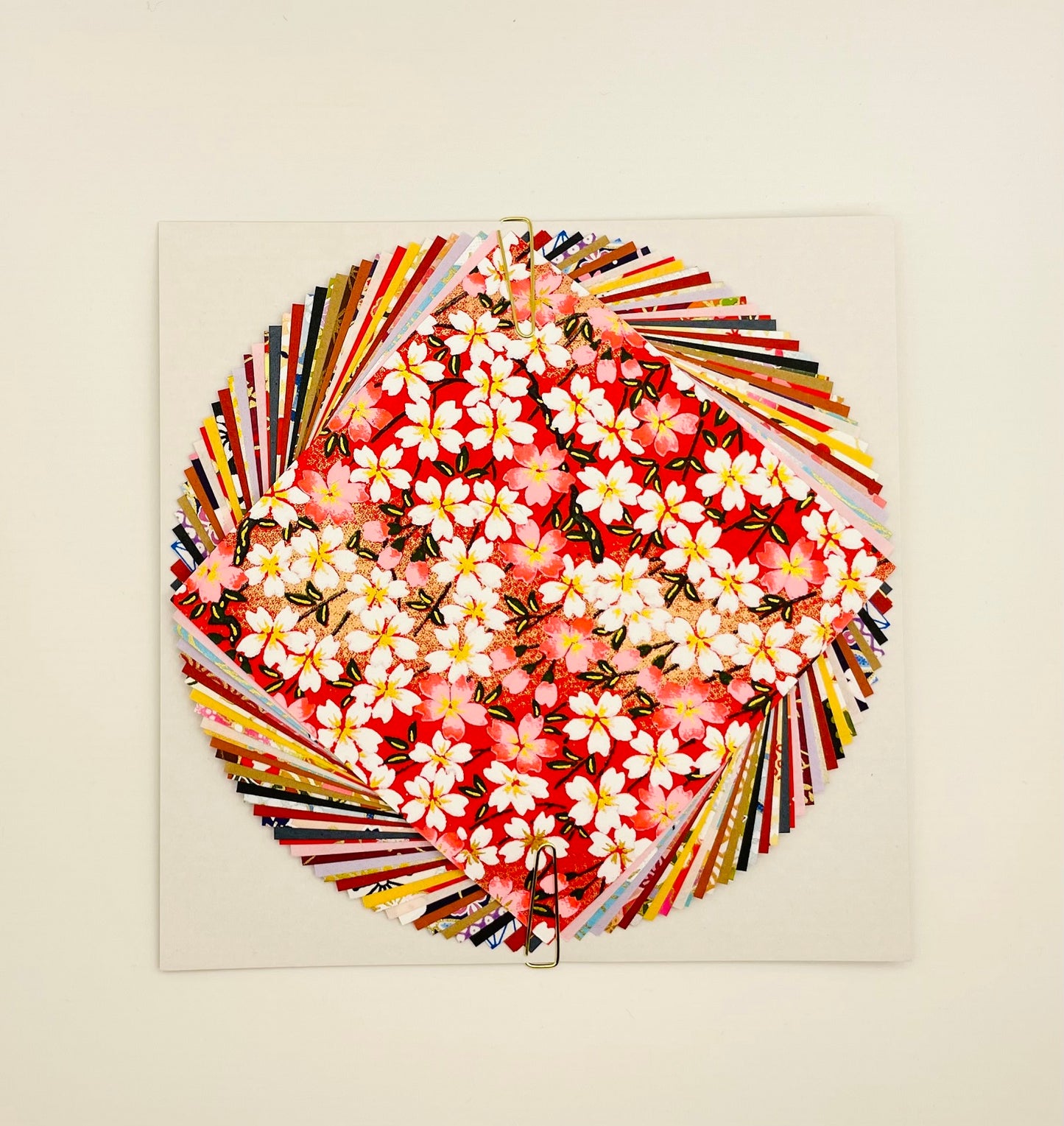 Origami 10x10cm, 40 sheets Pack - Yuzen Washi and Plain-colored Washi