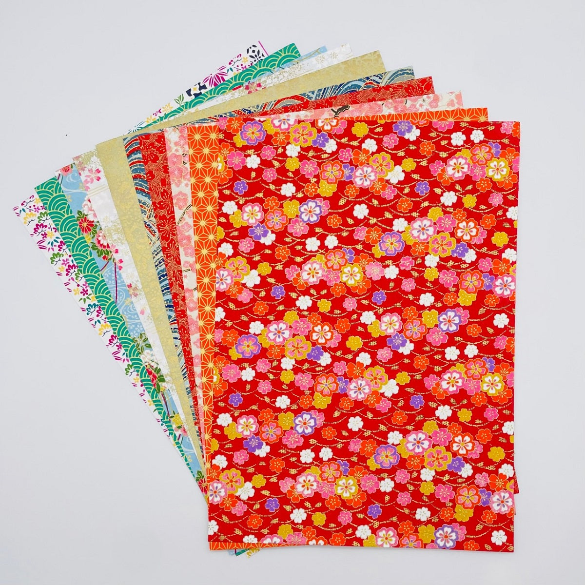 Yuzen Washi A4 size Assortment