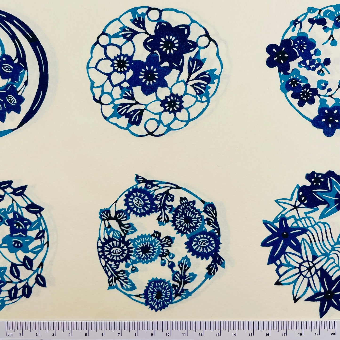 Katazome Washi K017