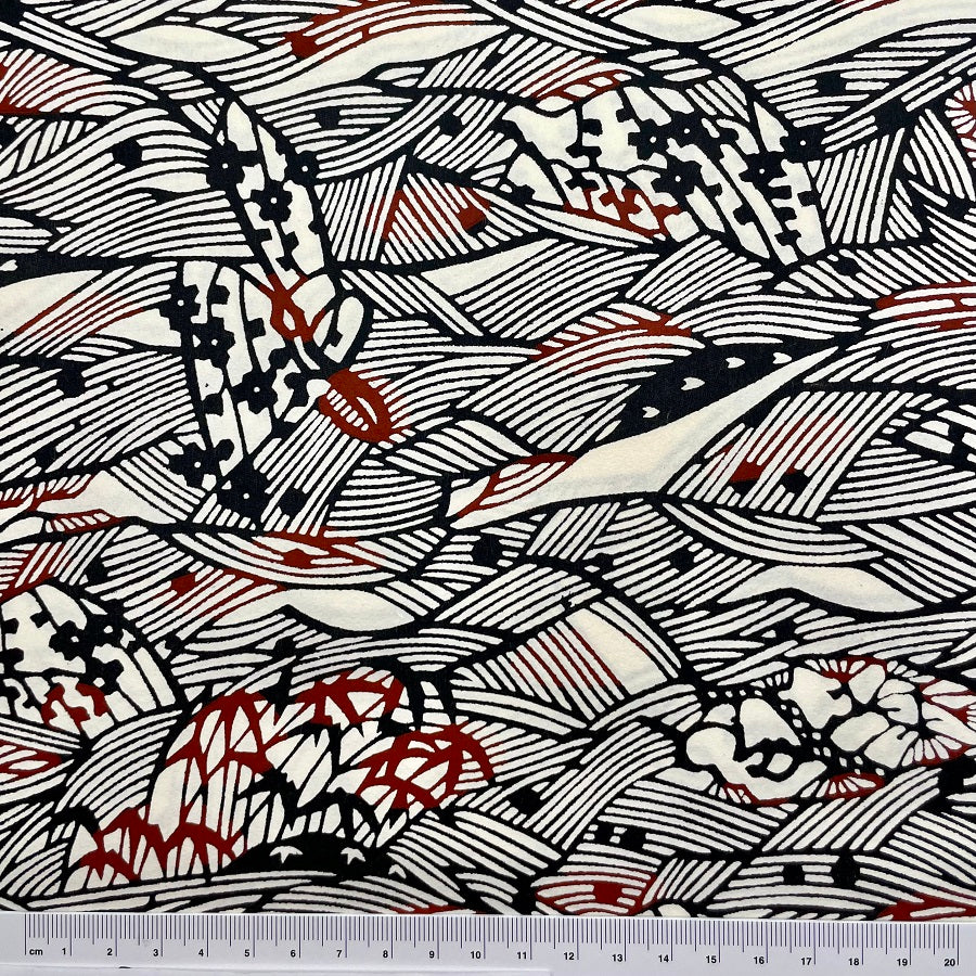 Katazome Washi K080