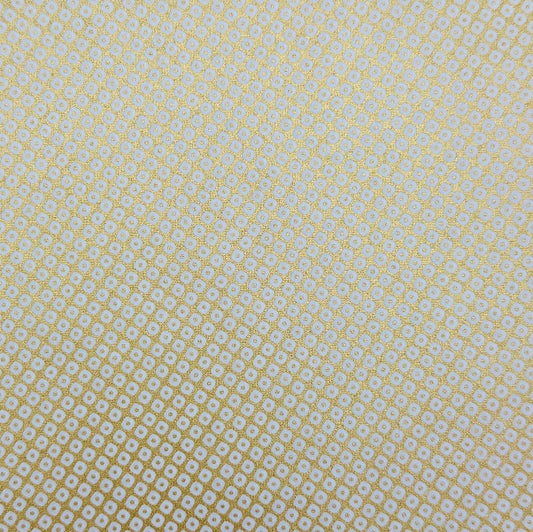 Japanese Yuzen Washi Paper - Kanoko - Gold - Y1330