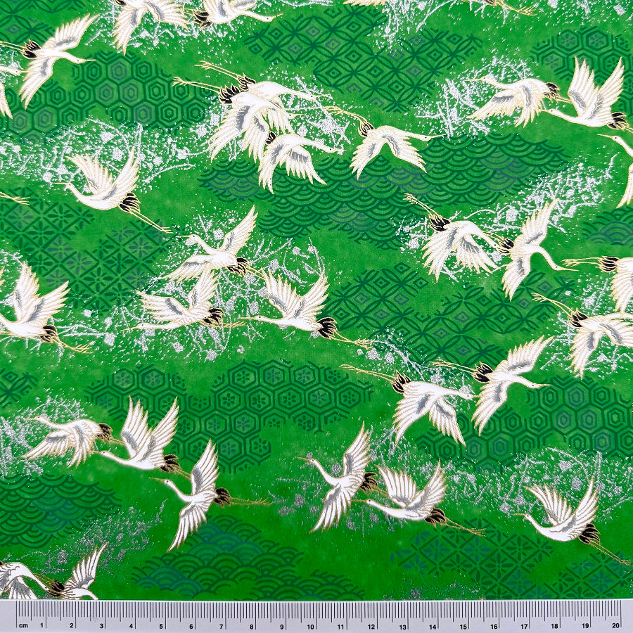 Japanese Yuzen Washi Paper - YQ1357 - 1/4 size