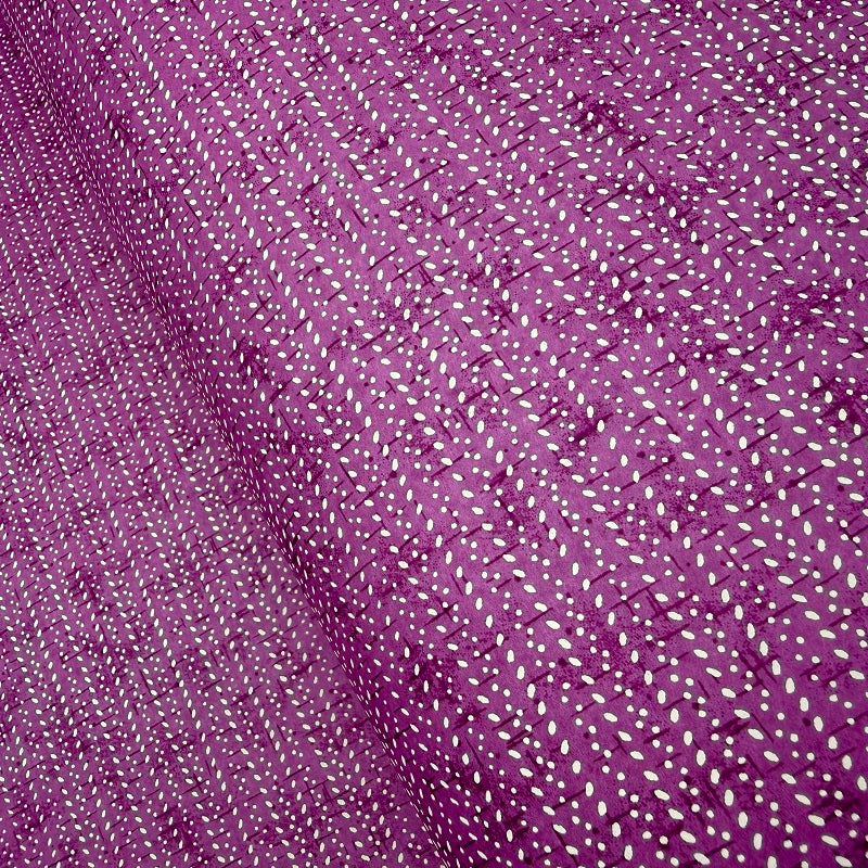 Japanese Yuzen Washi Paper - Dotted Japanese pattern - Purple - Y1416