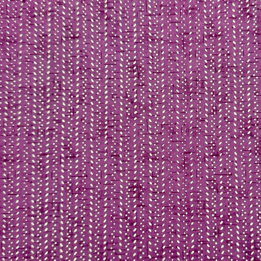 Japanese Yuzen Washi Paper - Dotted Japanese pattern - Purple - Y1416