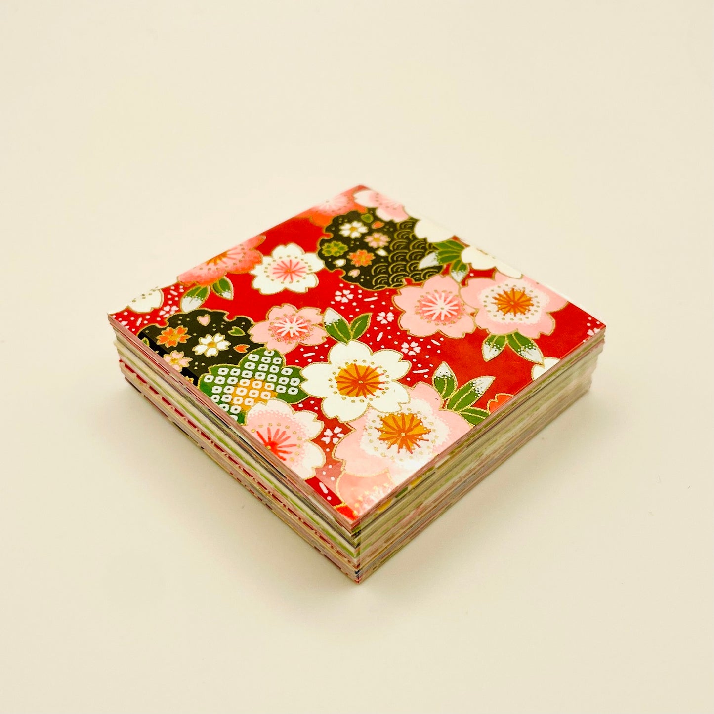Origami 6x6cm, 100 sheets Pack - Yuzen Washi