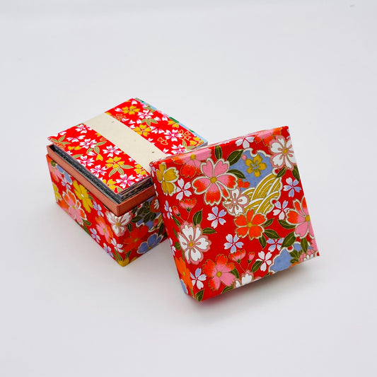 Origami 6x6cm, 200 sheets with box - Yuzen Washi